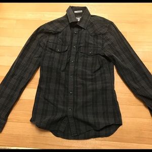 Express Long Sleeve Dress Fitted Shirt for Men